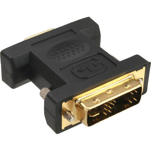 InLine DVI-A Adapter Analog 12+5 Stecker auf VGA 15pol HD Buchse schwarz von InLine