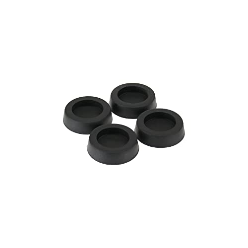 InLine 59909B Gummi-Füße für PC Gehäuse 4er Pack schwarz von InLine