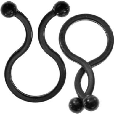 InLine® Kabelbinder Twist 18-22mm, schwarz, 10 Stück von InLine