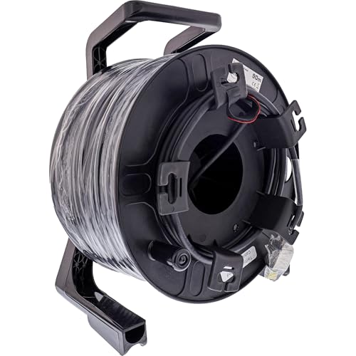 InLine Netzwerk-Kabeltrommel Outdoor Cat.6A, 90m, RJ45 HARTING IP67, S/FTP PUR, PoE++ tauglich, schwarz, 78594H InLine Netzwerk-Kabeltrommel Outdoor Cat.6A, 90m, RJ45 HARTING IP67, S/FTP PUR, PoE++ tauglich, schwarz, 78594H von InLine