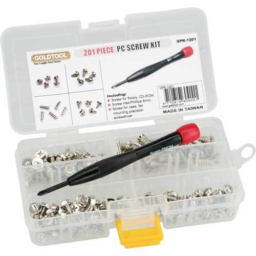 InLine® Schraubenset mit Schraubendreher, 201-teilig InLine® Schraubenset mit Schraubendreher, 201-teilig von InLine