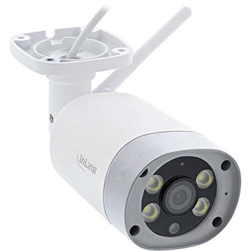 InLine® SmartHome HD Außenkamera mit LED Licht, IP66 von InLine