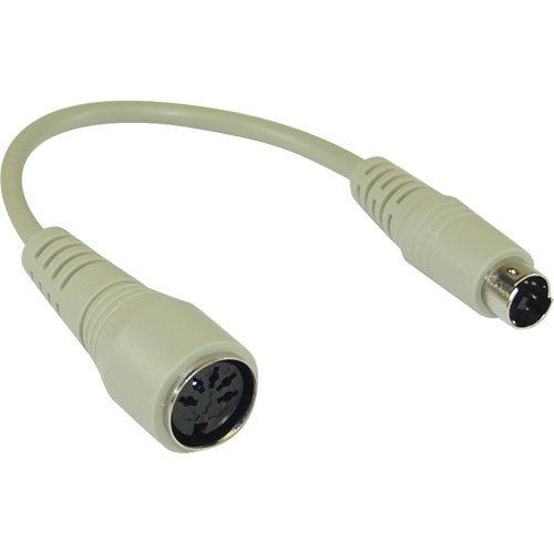 InLine Tastatur-Adapterkabel 5pol DIN-Buchse an PS/2-Stecker 10cm von InLine