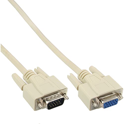 InLine 17737 VGA Verlängerung, 15pol HD Stecker / Buchse, 1m InLine 17737 VGA Verlängerung, 15pol HD Stecker / Buchse, 1m von InLine