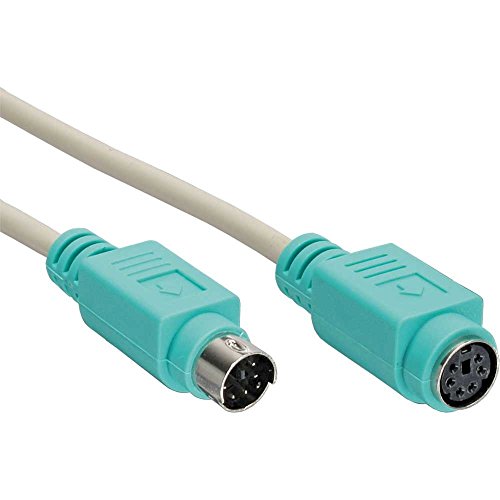 Intos PS/2 Verlängerungskabel Pc´99 PS/2 Kabel Mdin6/Stecker - Mdin6/Buchse 3.0 m Glatt Stecker grün von InLine
