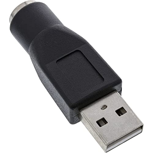 USB Adapter, InLine, USB Stecker A auf PS/2 Buchse von InLine