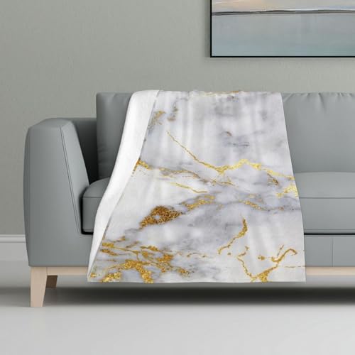 Italienischer Goldmarmor,Decke, warme Anti-Pilling-Flanell-Plüsch-Überwurfdecke, 81 x 122 cm Italienischer Goldmarmor,Decke, warme Anti-Pilling-Flanell-Plüsch-Überwurfdecke, 81 x 122 cm von InOmak