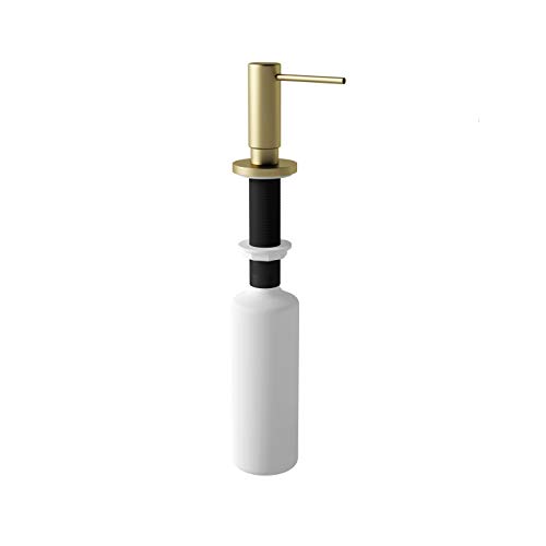 InSinkErator 45500AX-ISE Sink Top Soap Dispenser Seifenspender, Gebürstetes Gold von InSinkErator