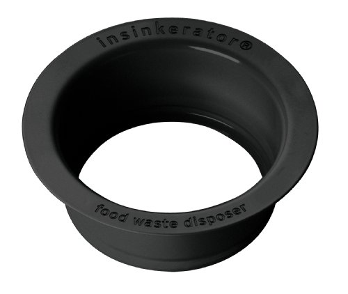 InSinkErator FLG-MTBLK Garbage Disposal, 3 1/2 Inch Diameter Standard Kitchen Drain Size Spülenflansch, Mattes Schwarz, Sink Flange InSinkErator FLG-MTBLK Garbage Disposal, 3 1/2 Inch Diameter Standard Kitchen Drain Size Spülenflansch, Mattes Schwarz, Sink Flange von InSinkErator