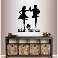 In-Style Abziehbilder Wand Vinyl Aufkleber Kunst Irish Dance Worte Tänzer Junge Mädchen Mann Frau Irland Dublin Celtic Step Wandbild Design-281 In-Style Abziehbilder Wand Vinyl Aufkleber Kunst Irish Dance Worte Tänzer Junge Mädchen Mann Frau Irland Dublin Celtic Step Wandbild Design-281 von InStyleDecals