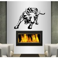 In-Style Abziehbilder Wand Vinyl Aufkleber Wohnkultur Kunst Stier Rinder Tier Jeder Raum Abnehmbare Stilvolle Wandbild Einzigartiges Design 137 In-Style Abziehbilder Wand Vinyl Aufkleber Wohnkultur Kunst Stier Rinder Tier Jeder Raum Abnehmbare Stilvolle Wandbild Einzigartiges Design 137 von InStyleDecals