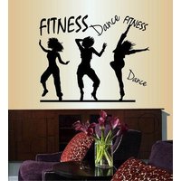 In-Style Decals Wand Vinyl Aufkleber Art Sticker Fitness Dance Worte Tanzen Mädchen Frauen Tänzer Sport Schriftzug Gym Wandbild Design 2002 In-Style Decals Wand Vinyl Aufkleber Art Sticker Fitness Dance Worte Tanzen Mädchen Frauen Tänzer Sport Schriftzug Gym Wandbild Design 2002 von InStyleDecals