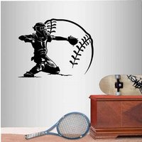 In-Style Decals Wand Vinyl Aufkleber Home Decor Art Sticker Baseball Catcher Spieler Sport Sportler Boy Teen Room Abnehmbare Wandbild Design 1612 In-Style Decals Wand Vinyl Aufkleber Home Decor Art Sticker Baseball Catcher Spieler Sport Sportler Boy Teen Room Abnehmbare Wandbild Design 1612 von InStyleDecals