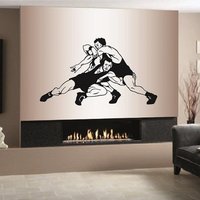 In-Style Decals Wand Vinyl Aufkleber Home Decor Art Sticker Wrestling Match Ringer Sport Jungen Zimmer Abnehmbare Stilvolle Wandgestaltung 983 In-Style Decals Wand Vinyl Aufkleber Home Decor Art Sticker Wrestling Match Ringer Sport Jungen Zimmer Abnehmbare Stilvolle Wandgestaltung 983 von InStyleDecals