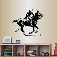 In-style Abziehbilder Wand Vinyl Aufkleber Wohnkultur Kunst Polospieler Auf Pferd Sport Wohnzimmer Schlafzimmer Abnehmbares Wandbild Design 835 In-style Abziehbilder Wand Vinyl Aufkleber Wohnkultur Kunst Polospieler Auf Pferd Sport Wohnzimmer Schlafzimmer Abnehmbares Wandbild Design 835 von InStyleDecals