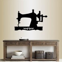 In-style Abziehbilder Wand Vinyl Aufkleber Wohnkultur Kunst Vintage Nähmaschine Altmodisch Retro Antik Decor Abnehmbare Wandbild Design 323 von InStyleDecals