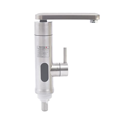 Elektrische Wasserhahn LED Temperaturanzeige Küchenarmatur Sofort Heizung Durchlauferhitzer 3000W Armatur Edelstahl. von InSyoForeverEC