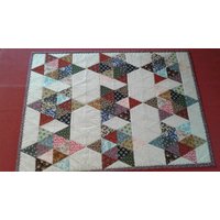 Scrappy Sterne Wandbehang von InTheValleyHandmade
