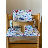 Tripp Trapp Handmade Sitzkissen-Set 2 Teilig von Ina23Design
