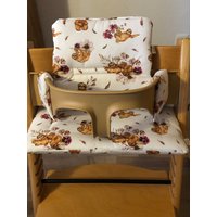 Tripp Trapp Stokke Handmade Sitzkissen-Set 2 Teilig von Ina23Design