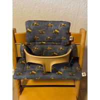 Tripp Trapp Stokke Handmade Sitzkissen-Set 2 Teilig von Ina23Design