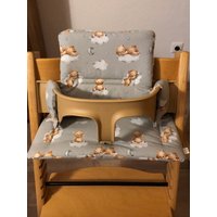 Tripp Trapp Stokke Handmade Sitzkissen-Set 2 Teilig von Ina23Design