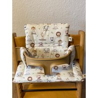 Tripp Trapp Stokke Handmade Sitzkissen-Set 2 Teilig von Ina23Design