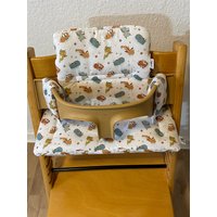 Tripp Trapp Stokke Handmade Sitzkissen-Set 2-Teilig von Ina23Design