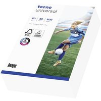 Inapa Tecno Universal 2100011541 Universal Druckerpapier Kopierpapier DIN A5 80 g/m² 500 Blatt Weiß von Inapa Tecno