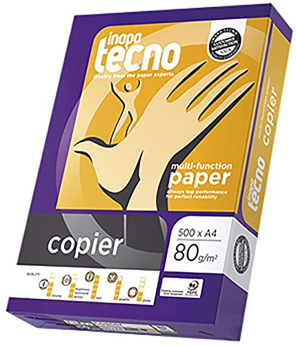 Kopierpapier/Laser/Inkjet DIN A4 210x297mm 80g, holzfrei Kopierpapier/Laser/Inkjet DIN A4 210x297mm 80g, holzfrei von inapa tecno