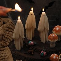 Hohe Geisterkerzen | Halloween-Geister Gruselige Kerzen Herbst Dekor Dekoration Halloween-Kerzen Sojawachs Hohe Geisterkerzen | Halloween-Geister Gruselige Kerzen Herbst Dekor Dekoration Halloween-Kerzen Sojawachs von InaraNewYork