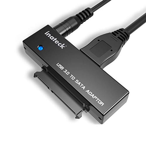 Inateck USB 3.0 zu SATA Konverter Adapter für 2.5/3.5 Zoll Laufwerke HDD SSD mit 12V 2A Netzteil. von Inateck