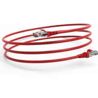 ICAT6-01TK RJ45 Cat6 UTP Ethernetkabel LAN-Kabel Rot 1 Meter von Inca