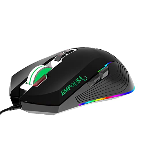 inca Img-347 Empousa RGB 7200 DPI Macro Keys Professional Gaming Mouse, Standard von İnca