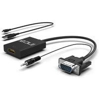 VGA-auf-HDMI-Konverter mit USB-Stromadapter und Audiokabel (HDMI-Buchse, VGA-Stecker) - Inca von Inca