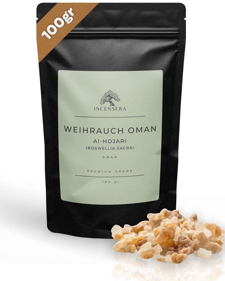 Incensera Räucherstäbchen-Halter Weihrauch zum Räuchern aus dem Oman, Räucherwerk, Räucherharz Luban, reines Weihrauch Incensera Räucherstäbchen-Halter Weihrauch zum Räuchern aus dem Oman, Räucherwerk, Räucherharz Luban, reines Weihrauch von Incensera