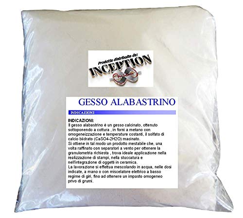 Inception Pro Infinite - Alabaster Gips Scagliola - gegossen in Silikonformen - 3kg Inception Pro Infinite - Alabaster Gips Scagliola - gegossen in Silikonformen - 3kg von Inception Pro Infinite