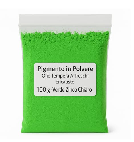 Inception Pro Infinite - Pulverpigment - Öl - Tempera - Enkaustik - Farbstoffe - Fresken - hellzinkgrün - 100 Gramm Inception Pro Infinite - Pulverpigment - Öl - Tempera - Enkaustik - Farbstoffe - Fresken - hellzinkgrün - 100 Gramm von Inception Pro Infinite