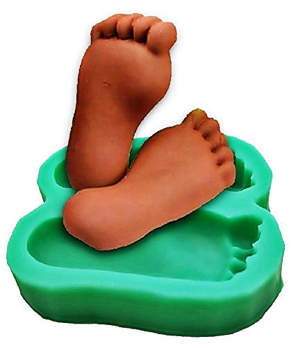 Inception Pro Infinite Silikonform für zwei Füße, ideal als Geschenk – Fimo – Gesso – Hobby – DIY Inception Pro Infinite Silikonform für zwei Füße, ideal als Geschenk – Fimo – Gesso – Hobby – DIY von Inception Pro Infinite