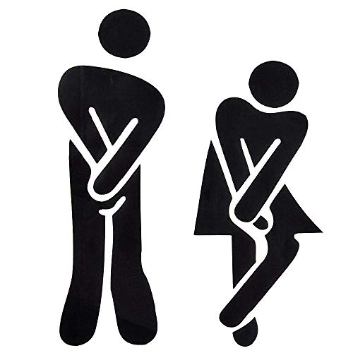 Inception Pro Infinite - Toilette - Bad - Toilette - Wandtattoo - Toilette - Wandbild - Spaß - Sticker - Geschenkidee von Inception Pro Infinite