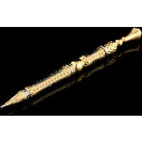 Geschenk Stift "Aristorat" Gold Vip Luxus Stift von InciGallery
