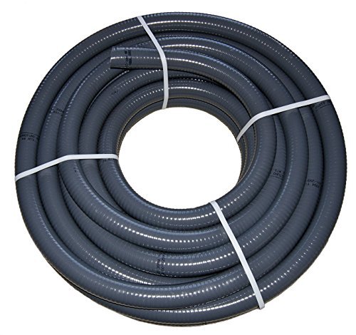 PVC Flexschlauch, Klebeschlauch, Teichschlauch, Poolflex, Aussendurchmesser 40mm, für Schwimmbad, Pool, Teich (20m) von Inconnu