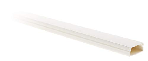 Zenitech – Set mit 10 Leisten 20 x 10 (Höhe x Tiefe, in mm) – Reinweiß RAL 9016 – Stangenlänge 2 m von Inconnu