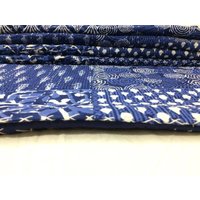 Handgemachte Kantha Patchworkdecke Queen Size Tagesdecke Aus Baumwolle Handgemachte Kantha Patchworkdecke Queen Size Tagesdecke Aus Baumwolle von IncredibleArtisans