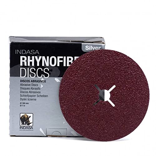 INDASA – Festplatte rhynofibre Hat Silber Ø180 CR P16 von INDASA