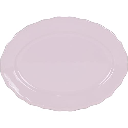 Inde 43830 Rosa Oval Dish 35 x 26 cm von Inde