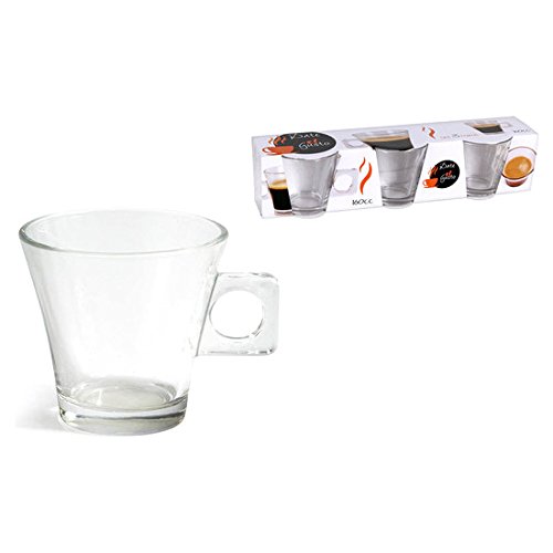 Inde - Set 3 Tassen mit Milch 160cc Date EL Gusto von Inde