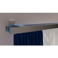 indeko Gardinenstange "Bern" 3 läufig-läufig Wunschmaßlänge Innenlauf Komplett-Set inkl. Gleitern und Montagematerial indeko Gardinenstange "Bern" 3 läufig-läufig Wunschmaßlänge Innenlauf Komplett-Set inkl. Gleitern und Montagematerial von Indeko