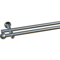 indeko Gardinenstange "Colombes" Ø 20 mm 2 läufig-läufig Wunschmaßlänge;Dübel;Endstücke;Gardinenstange;Montageanleitung;Schrauben;Träger;Verbindungsstücke Komplett-Set inkl. Montagematerial indeko Gardinenstange "Colombes" Ø 20 mm 2 läufig-läufig Wunschmaßlänge;Dübel;Endstücke;Gardinenstange;Montageanleitung;Schrauben;Träger;Verbindungsstücke Komplett-Set inkl. Montagematerial von Indeko