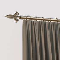 indeko Gardinenstange "Genua" Ø 16 mm 1 läufig-läufig Wunschmaßlänge indeko Gardinenstange "Genua" Ø 16 mm 1 läufig-läufig Wunschmaßlänge von Indeko